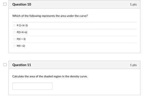 For Stats I'm not sure how to find the the distribution of X in a density curve refer to images and