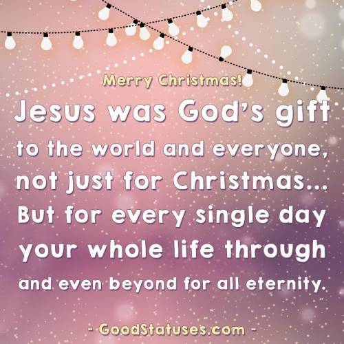 Merry Christmas every one and happy new years, God bless you all and remember that god will provide