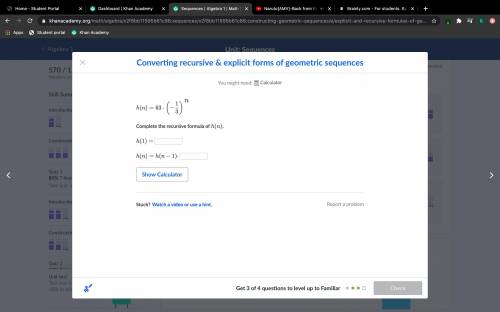 HELP I WILL GIVE THE FIRST ONE THAT ANSWERS THIS QUESTION RIGHT

h(n)=63⋅(− 
3
1
 
) 
n
h, left p