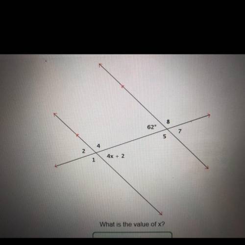 What is the value of X
