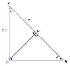 For EF in triangle EFG, what is the corresponding segment in similar triangle HFG?