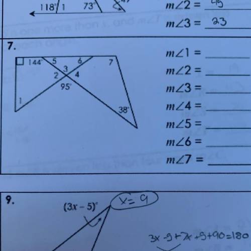 PLEASE HELP DUE SOON
Find all missing angles