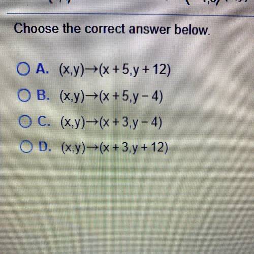 Find a translation that has the same effect as the composition of translations below

T (4,4) foll