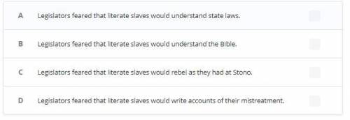 Why did the South Carolina legislature prohibit enslaved people from learning to read and write in