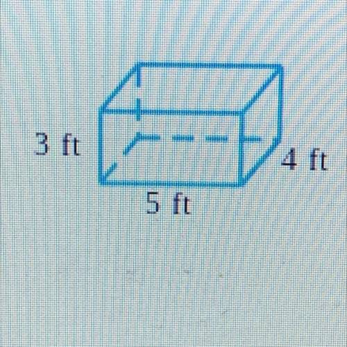 Find the surface area of this rectangular prism. Be sure to include the correct unit in your answer