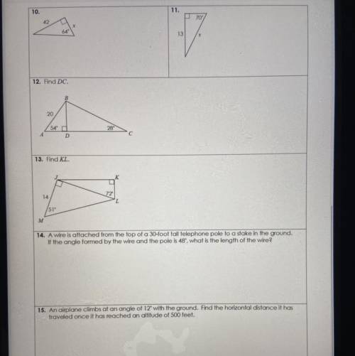 Unit: 8 Right Triangles & Trigonometry

Homework 4: trigonometric ratios & missing sides