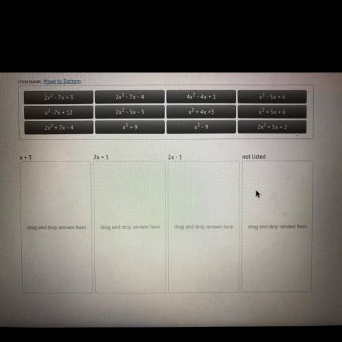 Arrange the polynomials