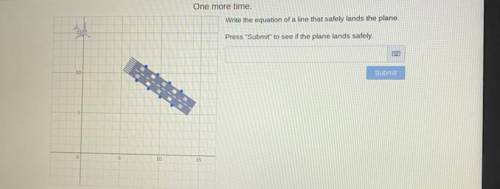 Get ready for takeoff.

Change one number in the equation below to safely
land the plane.
-5
Press