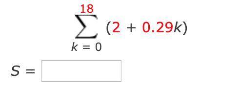 A partial sum of an arithmetic sequence is given. Find the sum.