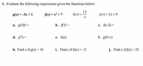 TOPIC : Composition of Functions

need help plz look in the pic answer all question
Will give Brai