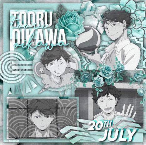 Free points from Tooru Oikawa! Our flat king! ✨✨✨