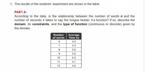 According to the data, is the relationship between the number of words n and the number of seconds