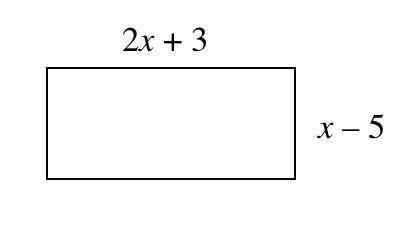 Consider a rectangle shown below
what could be used to represent the area of the triangle