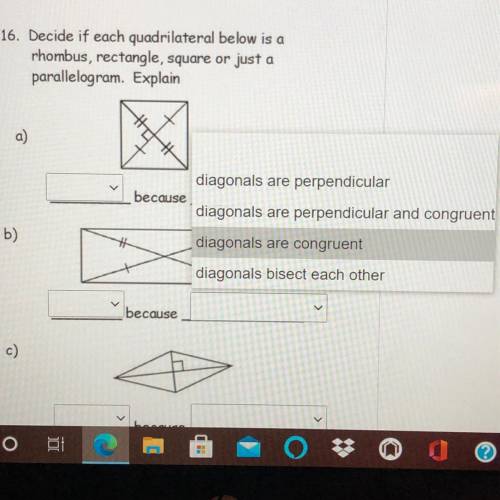 Please help me with this math problem if you can. You just say yes or no if it’s a square, rectangl