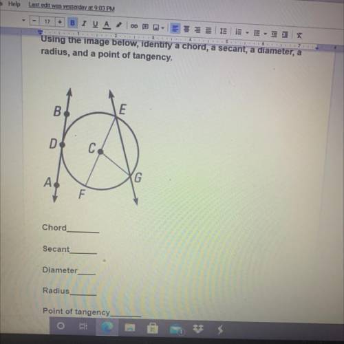 This is geometry, help me