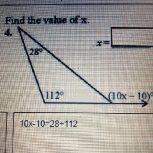 Solve the value X ASAP!!