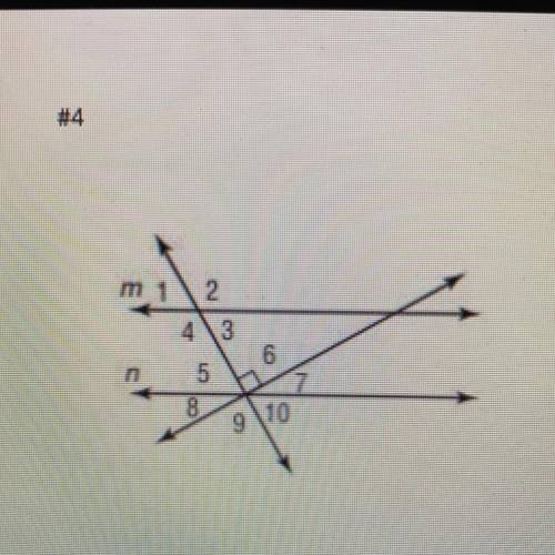 Select ALL the corresponding angles.