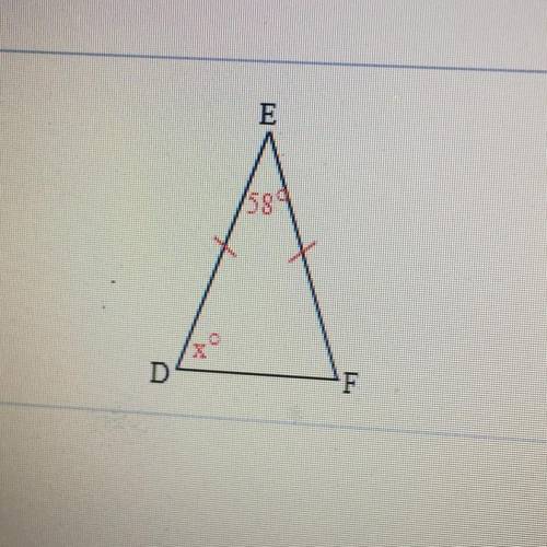 What is the value of x