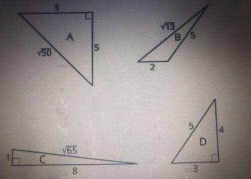 What triangle doesn’t belong?