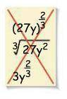 Got A Math Question For Ya

What error was made?
a. In the final answer the exponent should be 3 o
