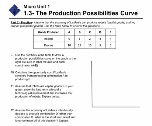 Please answer all of the questions above! #9-12