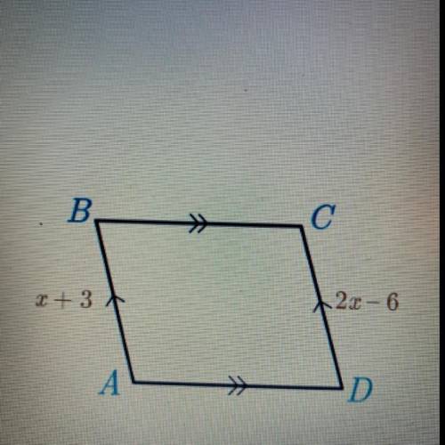 What is the length of side ab
-6
-12
-9
-8
