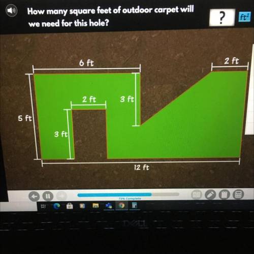 Easy area problem 
Need fast