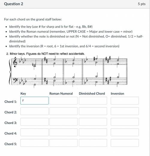 If you answer this correctly, I will give brainliest. In need of someone who has taken music theory