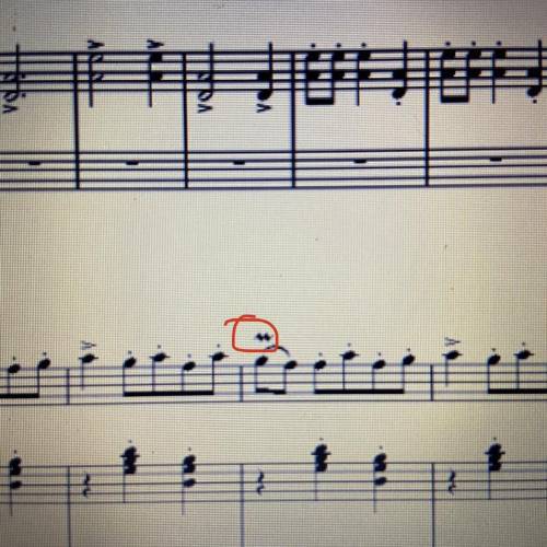 what does the squiggle above the notes mean and how do you play it on the violin/ viola? (it’s circ
