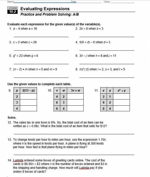 This all my points i need help with 9 through 14 so just please help me