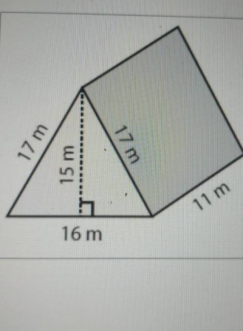 Find the surface area of the triangular prism help plzzz