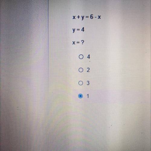 I’m not sure if it’s 1 but I know it’s not 3 and if you answer please Give an explanation !