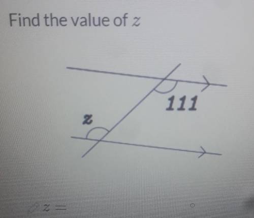 Find the value of z?
