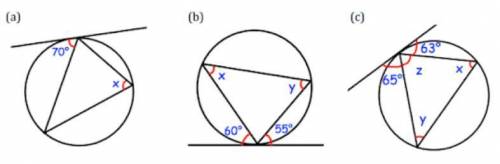 Please help me with this Alternate Segment Theorem: