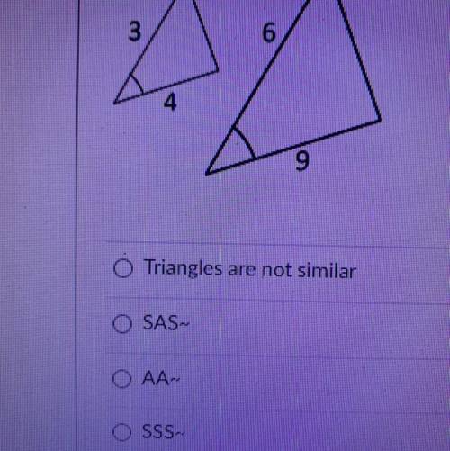 Why are these triangles similar?