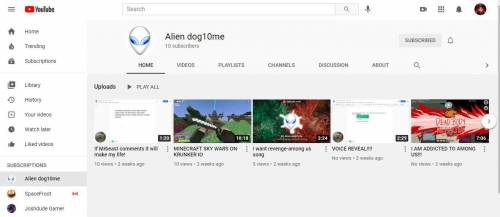 I will mark you brainliest if you subscribe to Alien dog10me on y o u t u b e and put screen shot in