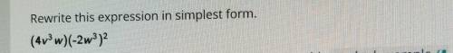 Rewrite this expression in simplest form.