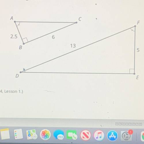 Pls help :(

Clare and Han are discussing how to find the missing lengths. Clare says she is usin