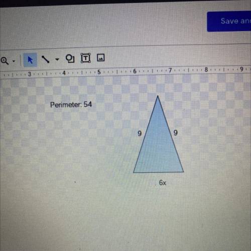 Solving For X With perimeter Homework Question #2