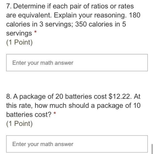 Can someone PLEASE answer 7 and 8 this assignment is due in a few minutes