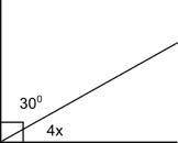 What is the value of x

Group of answer choices
60 degrees
30 degrees
15 degrees
45 degrees