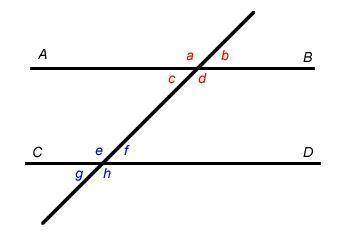Angle e measures 126∘. What is the measure of ∠h?

Group of answer choices
108∘ 
36∘
54∘
126