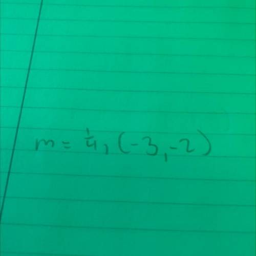 Write an equation in point-slope form of the line having the given slope that contains the given po