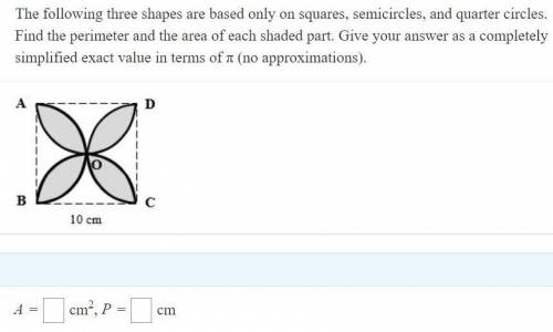 Please solve fast! It's a area and circumference of a circle type of question.