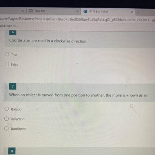 I need help on #6 and #7 in geometry please help me .. (free Brainliest and points )