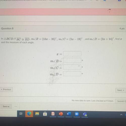 Help find the measure of each angle