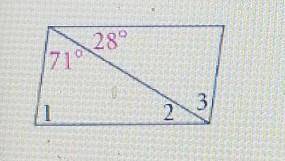 PLS HELP!8. Find m<1, m<2, and m<3 in the following parallelogram.