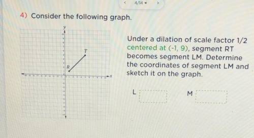 I need help findingL and M.