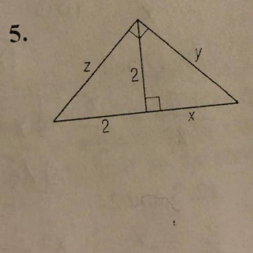 Have to find x,y and z.