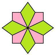 Notice that all eight of the angles in the center of the pattern meet to form a circle. Let a° repr